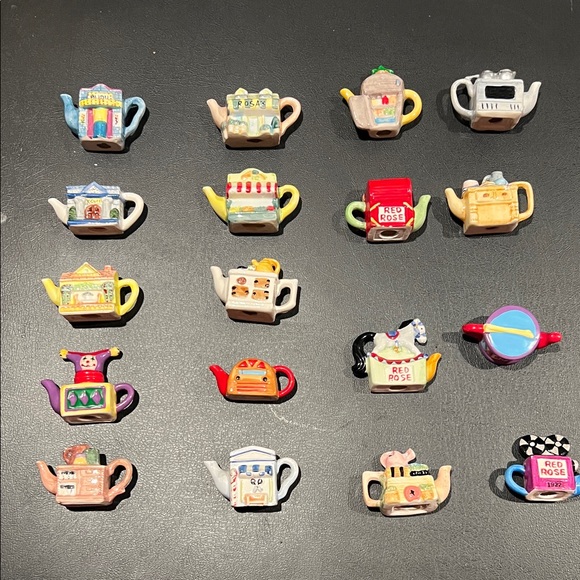 Assorted Miniature Teapot Collection - Picture 1 of 16
